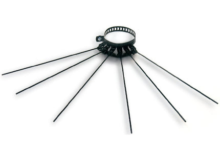 RAPID STENDIBIANCHERIA PER TUBI STUFE SMALTATI NERO ASTE CM41