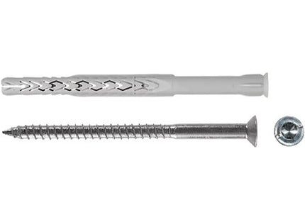 FISCHER TASSELLO SXRL-WT LS IN NYLON PROLUNGATO CON VITE TORX