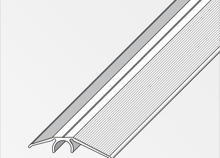 ALFER PROFILO DI COMPENSAZIONE LIVELLO ALLUMINIO OTTONE MM40 MT1