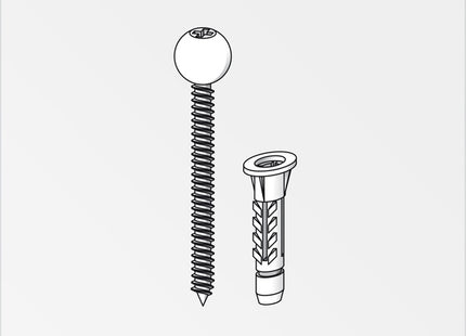 ALFER SISTEMA A TASSELLO D.MM 6 MM 4X35 CONF.PZ5