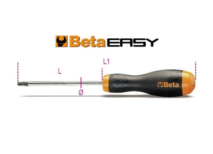 BETA  1208RTX GIRAVITE PER VITI TAMPER RESISTANT TORX