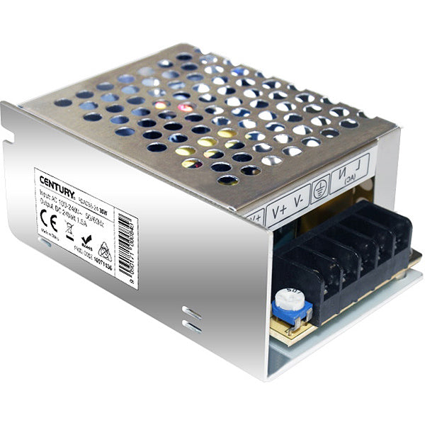 CENTURY ALIMENTATORE PER STRISCE MODULARI LED 230V/24V 2,5A 60W