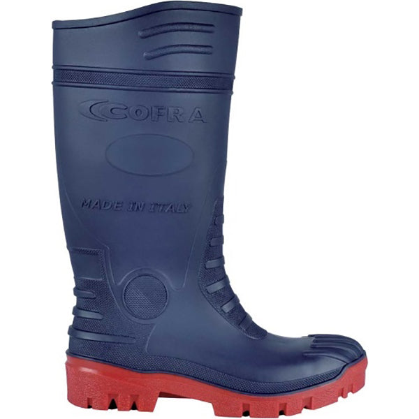 COFRA STIVALI ANTINFORTUNISTICI TYPHOON BLU/RED S5 CI LG FO SR