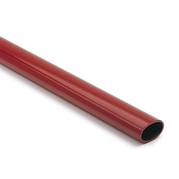 CORNI BARRA OVALE PER MANIGLIONI ANTIPANICO MM1200 IN ALLUMINIO ROSSO*