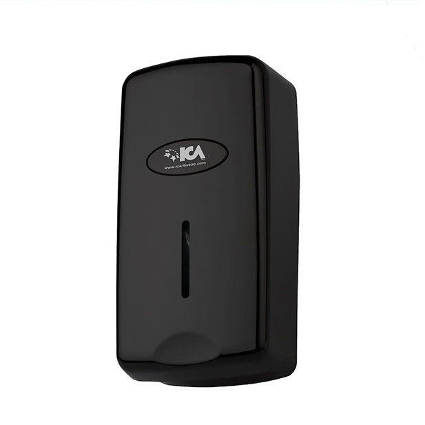 DISPENSER DISTRIBUTORE PER SAPONE LIQUIDO ICA MOD.8270 DA LT 1 NERO