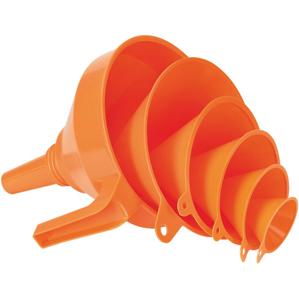 PRESSOL SET 6 IMBUTI IN POLIETILENE MM50-75-100-120-150-160 CON SETACCIO