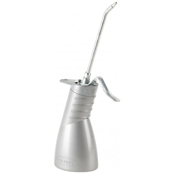PRESSOL OLIATORE INDUSTRIALE IN ZINCO DA ML200 CANNA RIGIDA PIEGATA