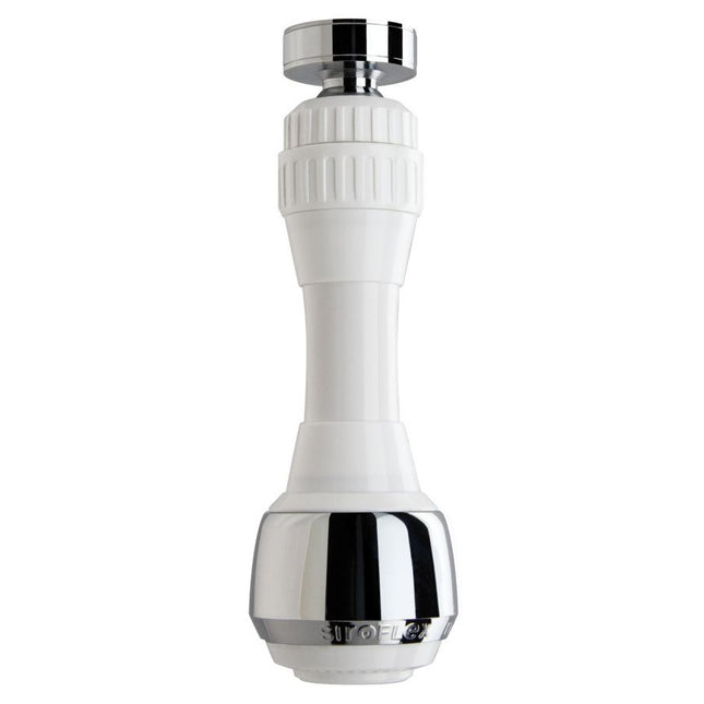 SIROFLEX CANNUCCIA ROMPIGETTO SIRIUS CON SNODO BIANCO CM11 22X1F-24X1M*